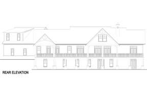Craftsman House Plan #4195-00009 Elevation Photo