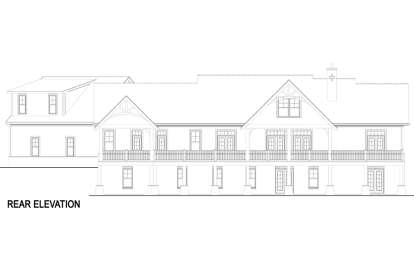 Craftsman House Plan #4195-00009 Elevation Photo