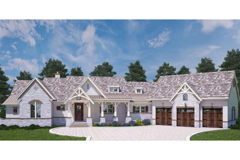 House Plan House Plan #18827 Front Elevation