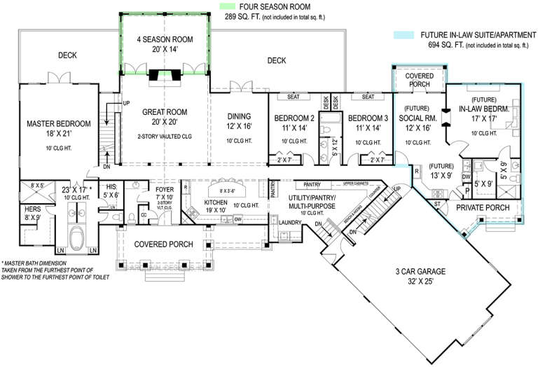 House Plan House Plan #18829 Drawing 1
