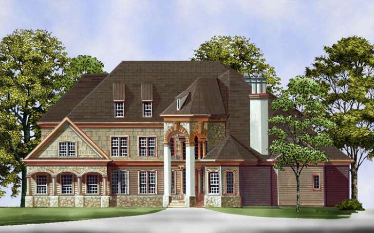 House Plan House Plan #18835 Front Elevation