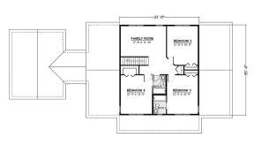 Floorplan 2 for House Plan #526-00017