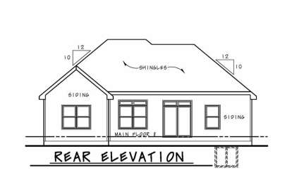 Craftsman House Plan #402-01488 Elevation Photo