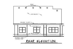 Craftsman House Plan #402-01489 Elevation Photo