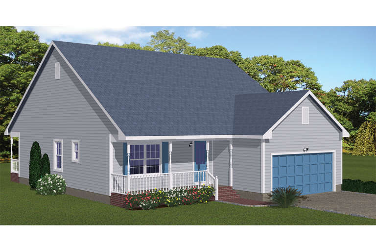 House Plan House Plan #18841 Front Elevation