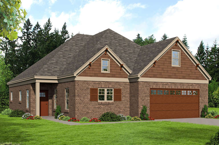 House Plan House Plan #18843 Front Elevation