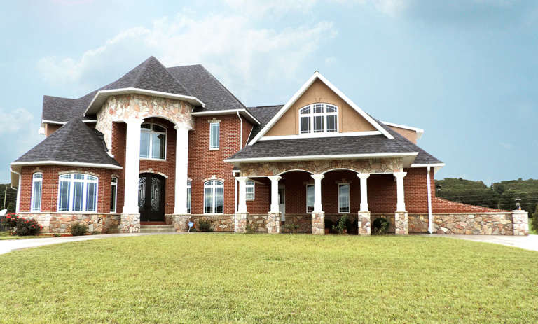 House Plan House Plan #18844 Front Elevation