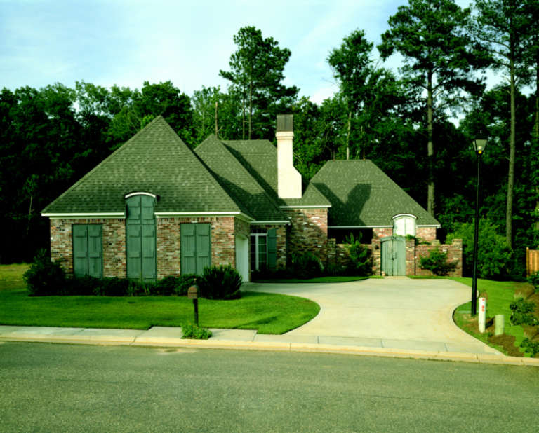 European House Plan #048-00142 Elevation Photo
