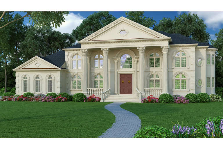 House Plan House Plan #18851 Front Elevation