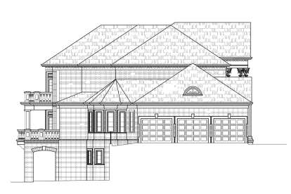 Classical House Plan #4195-00016 Elevation Photo