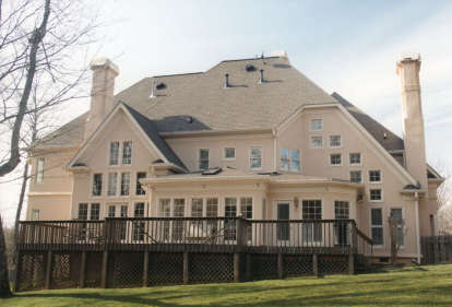 European House Plan #4195-00017 Elevation Photo