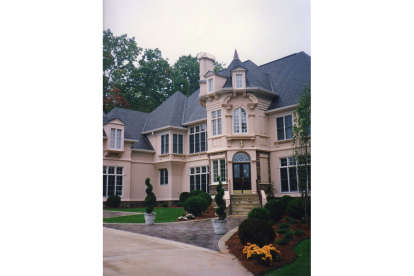 European House Plan #4195-00017 Elevation Photo