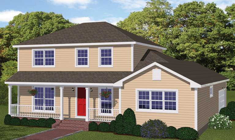 House Plan House Plan #18854 Front Elevation