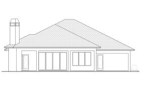 Florida House Plan #207-00054 Elevation Photo