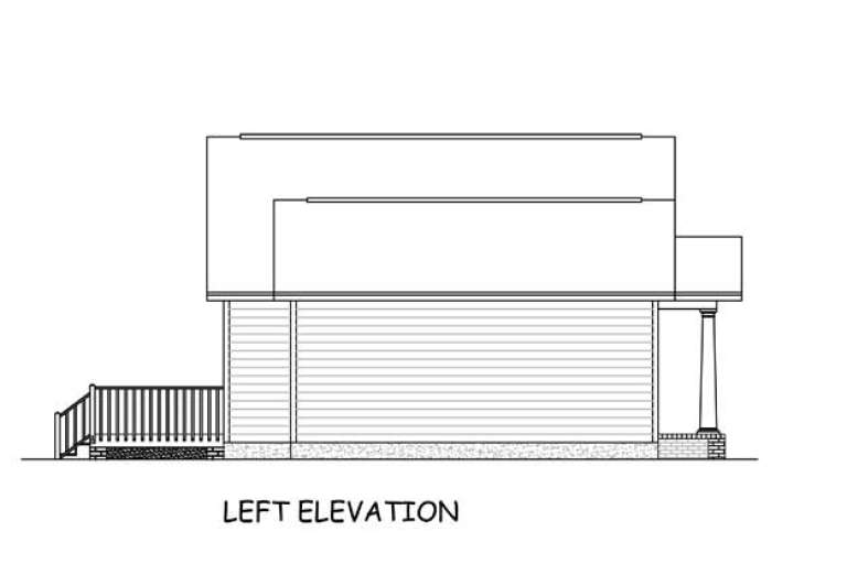 Ranch House Plan #526-00028 Elevation Photo