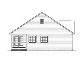 Ranch House Plan #526-00030 Elevation Photo