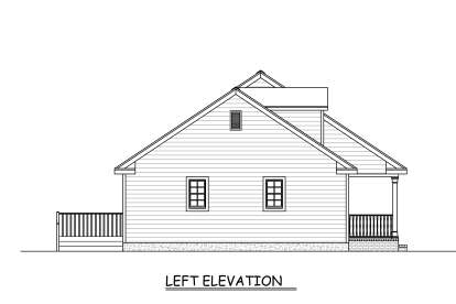 Ranch House Plan #526-00033 Elevation Photo