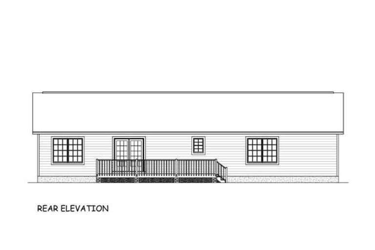 Ranch House Plan #526-00042 Elevation Photo