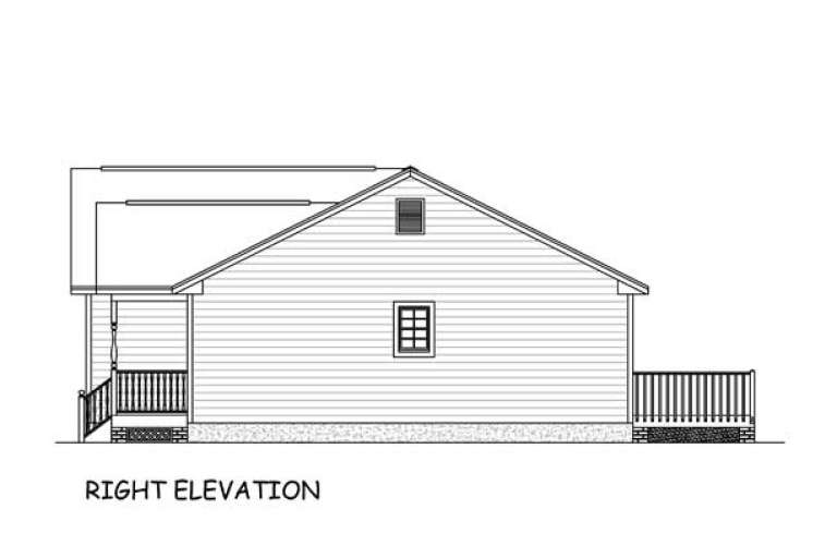Ranch House Plan #526-00042 Elevation Photo
