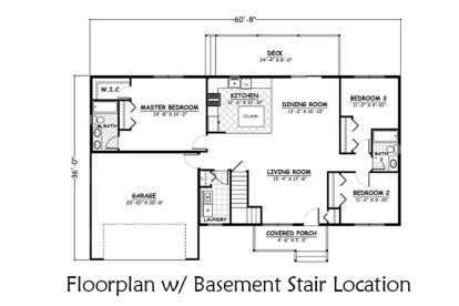 Floorplan 2 for House Plan #526-00042