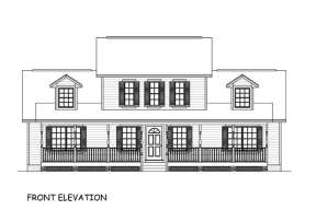 Country House Plan #526-00046 Elevation Photo