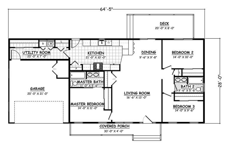 House Plan House Plan #18885 Drawing 1