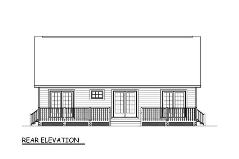 Ranch House Plan #526-00049 Elevation Photo