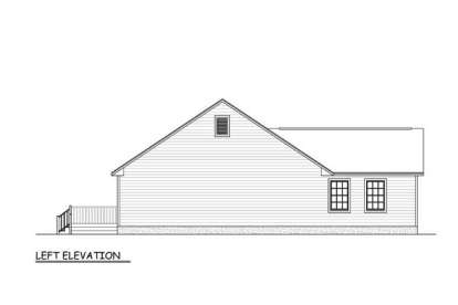 Ranch House Plan #526-00049 Elevation Photo