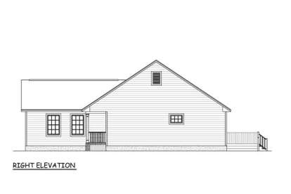 Ranch House Plan #526-00049 Elevation Photo