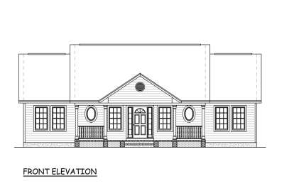 Traditional House Plan #526-00051 Elevation Photo