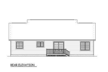 Traditional House Plan #526-00051 Elevation Photo