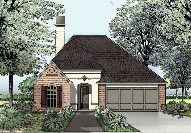 House Plan House Plan #18892 Front Elevation