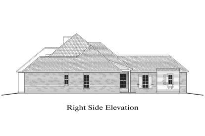 French Country House Plan #7516-00005 Elevation Photo