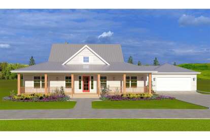 Farmhouse House Plan #3125-00019 Elevation Photo