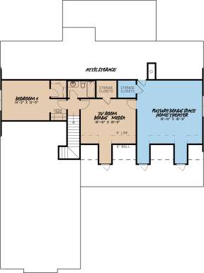 Floorplan 2 for House Plan #8318-00064
