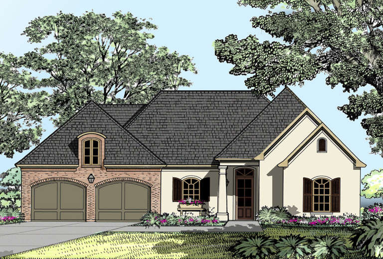 House Plan House Plan #18898 Front Elevation