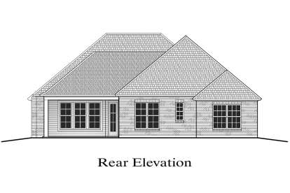 French Country House Plan #7516-00008 Elevation Photo
