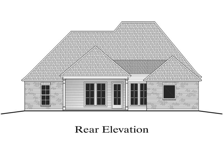 French Country House Plan #7516-00010 Elevation Photo