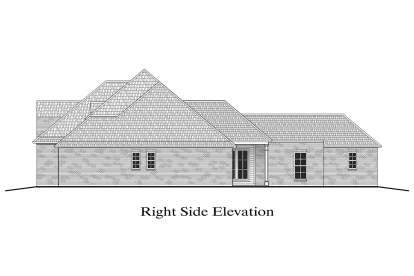 French Country House Plan #7516-00010 Elevation Photo