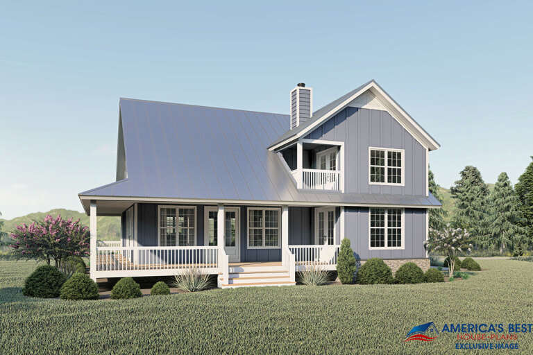 Country House Plan #940-00072 Elevation Photo