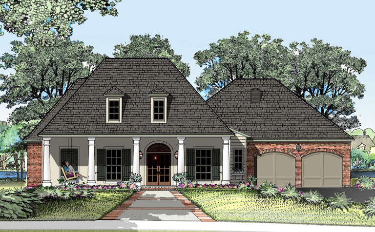 House Plan House Plan #18905 Front Elevation