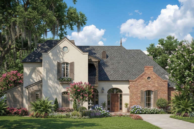 House Plan House Plan #18908 Front Elevation