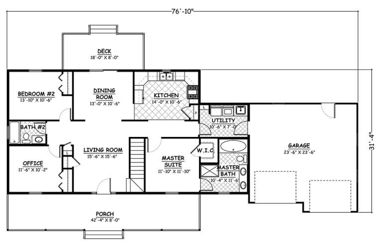 House Plan House Plan #18909 Drawing 1
