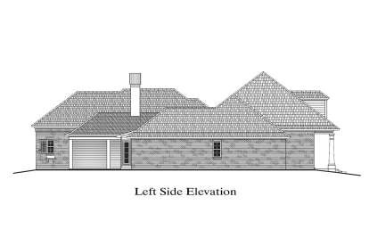 French Country House Plan #7516-00016 Elevation Photo