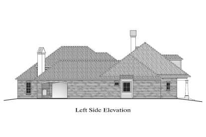 French Country House Plan #7516-00017 Elevation Photo