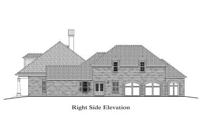 French Country House Plan #7516-00017 Elevation Photo