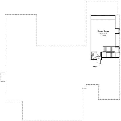 Second Floor for House Plan #7516-00017