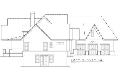 Craftsman House Plan #4195-00020 Elevation Photo