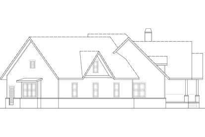 Craftsman House Plan #4195-00020 Elevation Photo