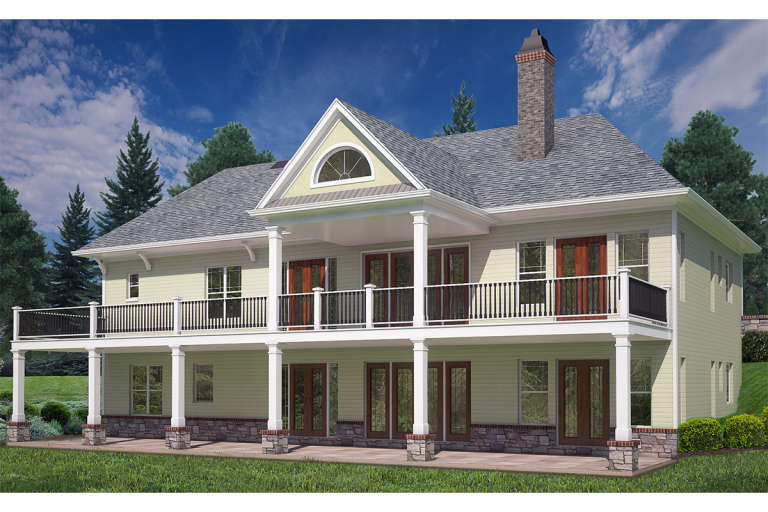 Craftsman House Plan #4195-00021 Elevation Photo